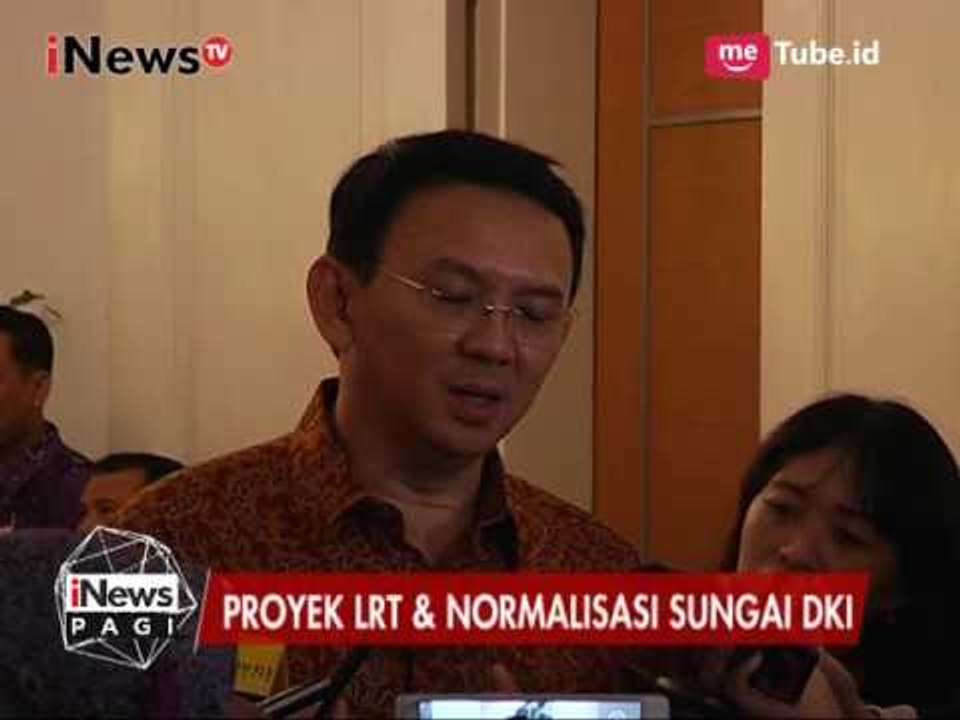Pemda DKI Akan Kebut Proyek LRT & Normalisasi Sungai - iNews Pagi 22/04