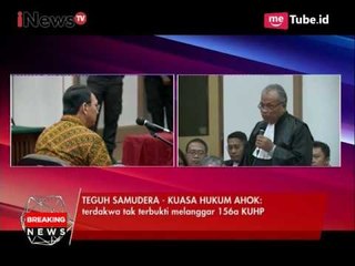 Terdakwa Tak Terbukti Melanggar 156a KUHP - Breaking Sidang Ahok 25/04