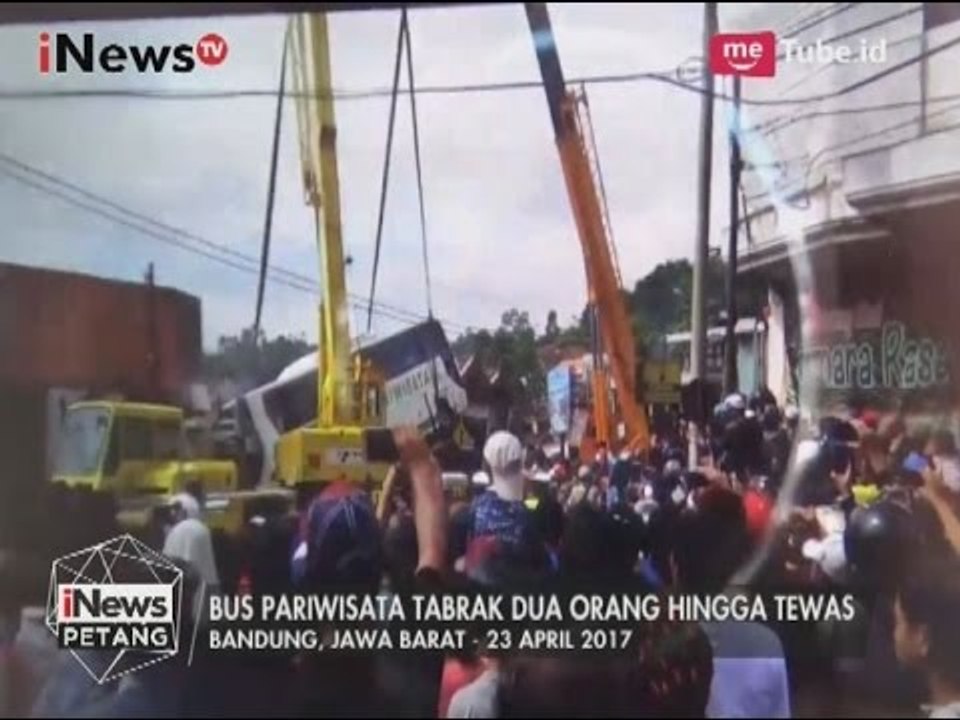 Kecelakaan Bus Akibat Rem Blong di Ciwidey Bandung & Puncak Bogor - iNews Petang 24/04