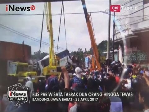 Kecelakaan Bus Akibat Rem Blong di Ciwidey Bandung & Puncak Bogor - iNews Petang 24/04