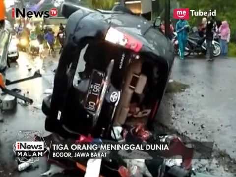 Video Amatir, Kecelakaan di Puncak Bogor yang Akibatkan 4 Orang Meninggal - iNews Malam 22/04