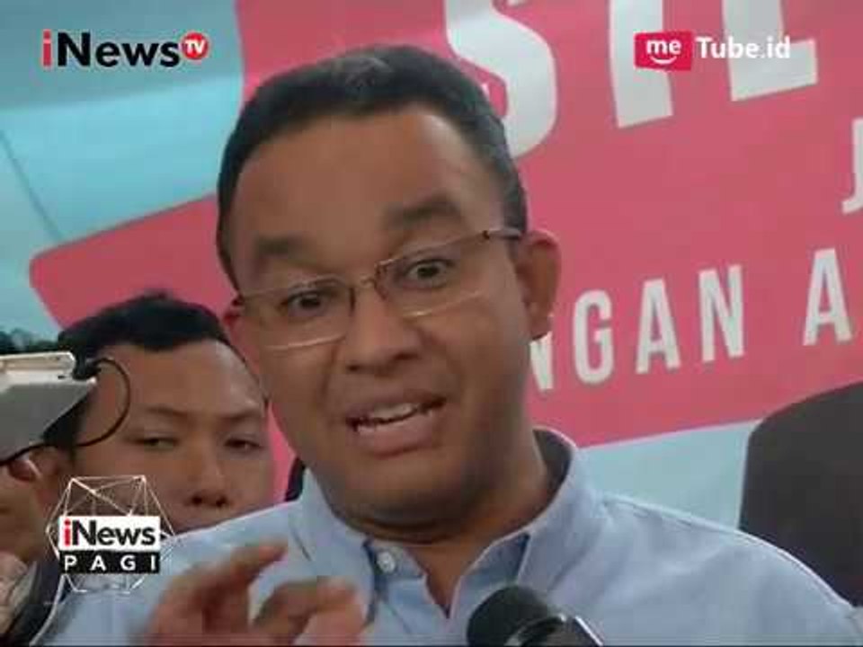 Solusi Ala Cagub Anies Baswedan Dalam Mengatasi Tawuran Warga - iNews Pagi 26/04