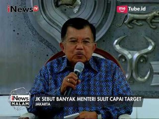 JK Menilai Target Kerja Bukan Acuan Reshuffle - iNews Malam 25/04