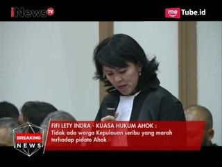 Tidak Ada Warga Kepulauan Seribu yang Marah Terhadap Pidato Ahok - Breaking Sidang Ahok 25/04