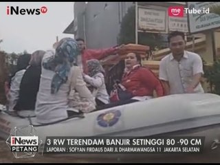3 RW di Kebayoran Baru Terendam Banjir Setinggi 90cm - iNews Petang 26/04