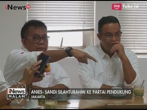 Silaturahmi Anies-Sandi Menandai Bentuk Kerjasama Antar Partai Politik - iNews Malam 27/04