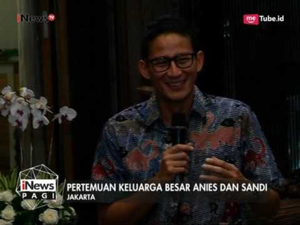 Ditengah Kesibukan, Anies-Sandi Sempatkan Silaturahmi dengan Keluarga Besar - iNews Pagi 28/04