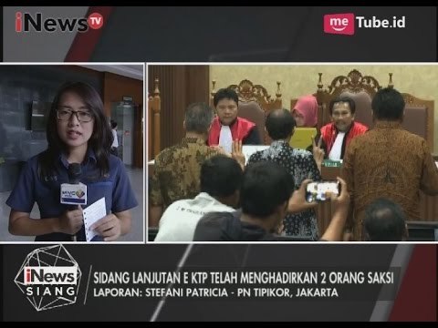Sidang Megakorupsi E-KTP Periksa Beberapa Saksi - iNews Siang 27/04