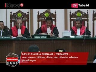 Ahok Sampaikan Bahwa "Saya Bukan Penista Dan Penoda Agama" - Breaking Sidang Ahok 25/04