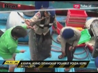 300 Ton Ikan Dijarah, Polairut Tangkap 4 Kapal Asing - Police Line 26/04