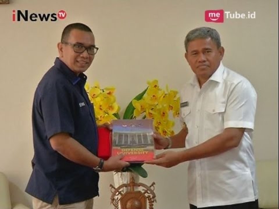 iNewsTv &  UNHAN Mengadakan Kerjasama Terkait Pembelajaran Seputar Pertahanan - iNews Malam 26/04