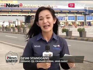 Lalu Lintas di Gerbang Tol Cikarang Utama Masih Lancar - iNews Petang 28/04