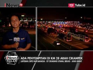 Kondisi Jalur Tol Cikarang Utama Dalam Libur Panjang - iNews Malam 29/04