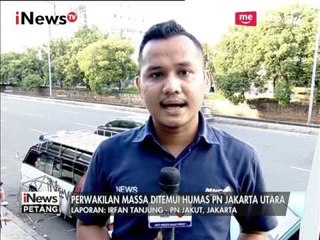 Massa Aksi Damai Sudah Membubarkan Diri Dari PN Jakut - iNews Petang 28/04
