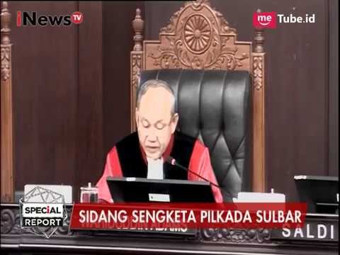 MK Tolak Gugatan Suhardi - Kalma Hatta Dalam Sidang Sengketa Pilkada Sulbar - Special Report 26/04
