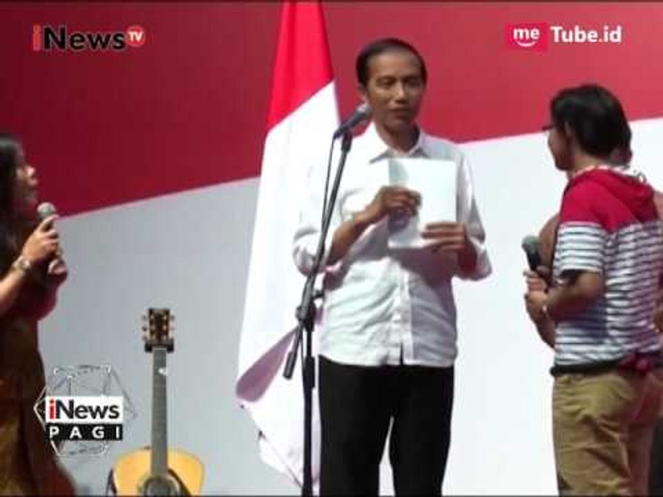 Peringati Hari Buruh, Joko Widodo Temui Buruh Migran Asal Indonesia di Hongkong - iNews Pagi 01/05