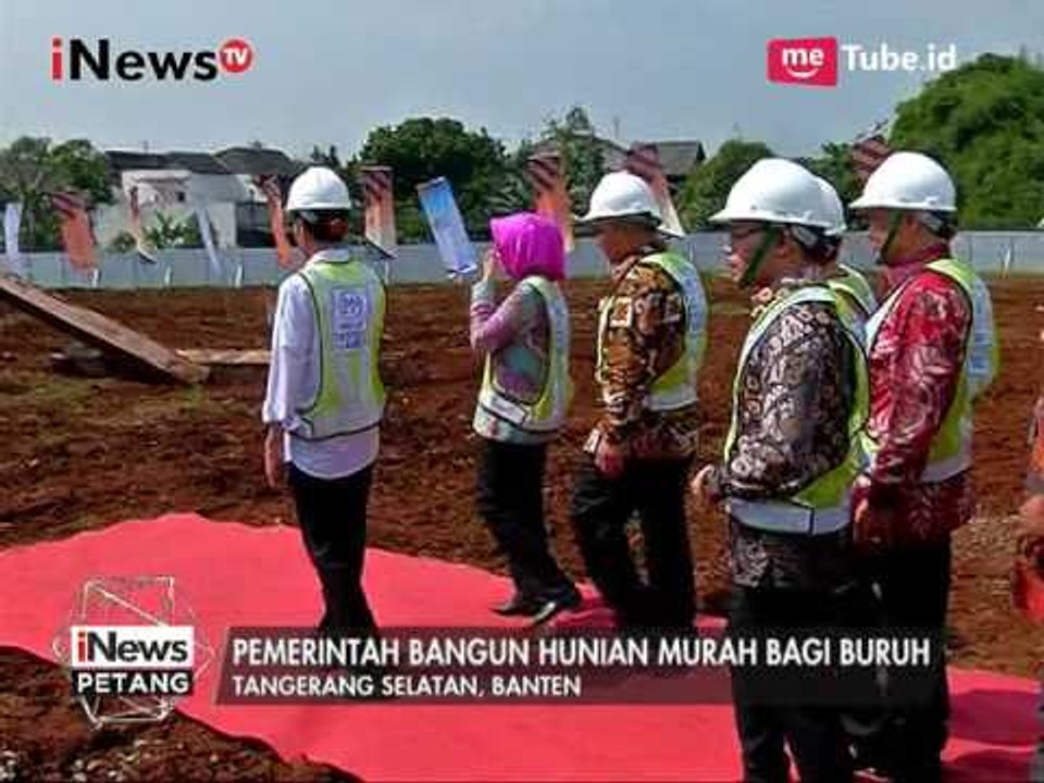 Terkait Kesejahteraan Buruh, Pemerintah Bangun hunian Murah Bagi Buruh - iNews Petang 28/04