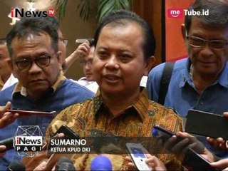 KPUD DKI Jakarta Akan Menetapkan Kemenangan Pimpinan DKI Pada 5 Mei - iNews Pagi 30/04