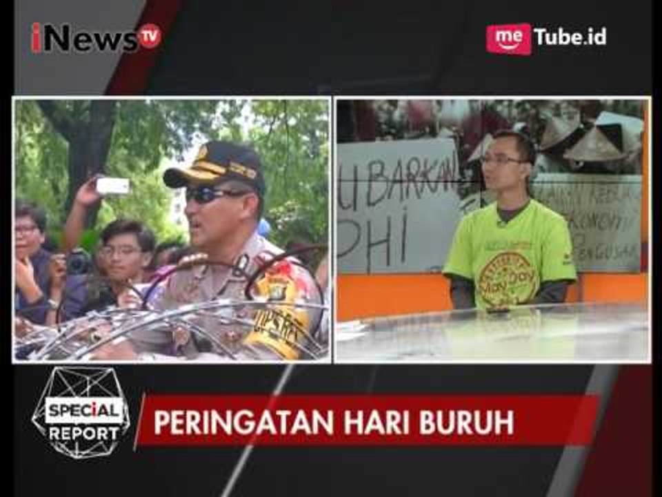 Sejken Aspek Indonesia Pastikan Demo Buruh Tidak Anarkis - Special Report 01/05