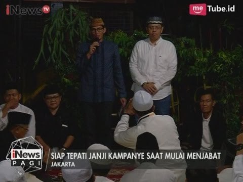 Cawagub DKI Jakarta Hadiri Tasyakuran yang Diselenggarakan Warga Petukangan - iNews Pagi 02/05