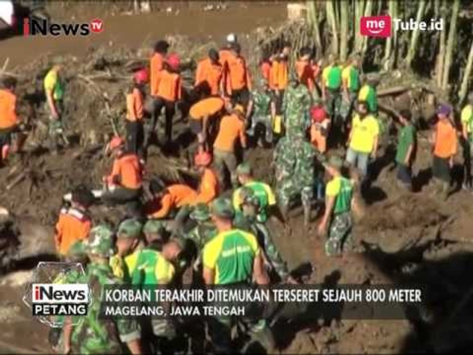 Tim SAR Berhasil Temukan Korban Terakhir Dalam Banjir Bandang Magelang - iNews Petang 02/05
