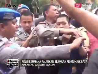 Download Video: Demo Hardiknas di Makassar Diwarnai Kericuhan Antar Mahasiswa vs Polisi - iNews Petang 02/05