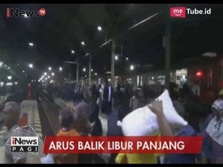Lonjakan Penumpang di Stasiun Kutoarjo Dipadati Penumpang Asal Jakarta - iNews Pagi 02/05