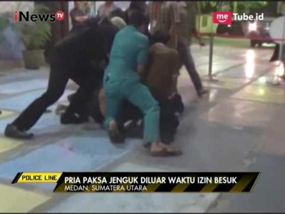 Paksa Jenguk Diluar Jam Besuk, Seorang Pria Disergap Petugas Rumah Sakit - Police Line 03/05