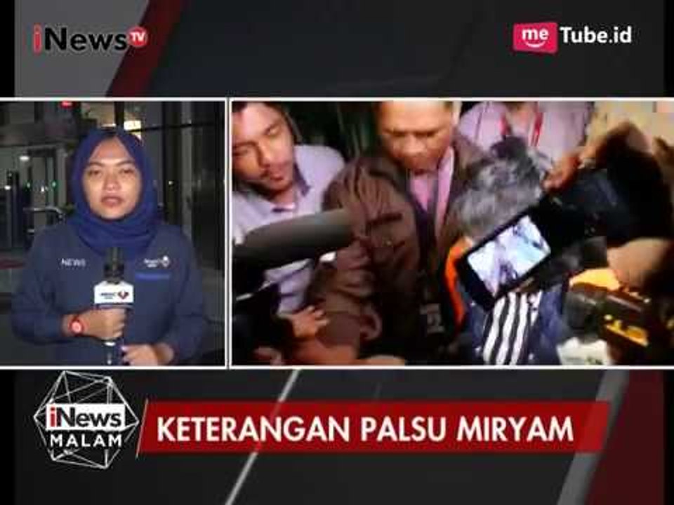 KPK Periksa 4 Saksi Bagi Tersangka Miryam S Haryani - iNews Malam 02/05