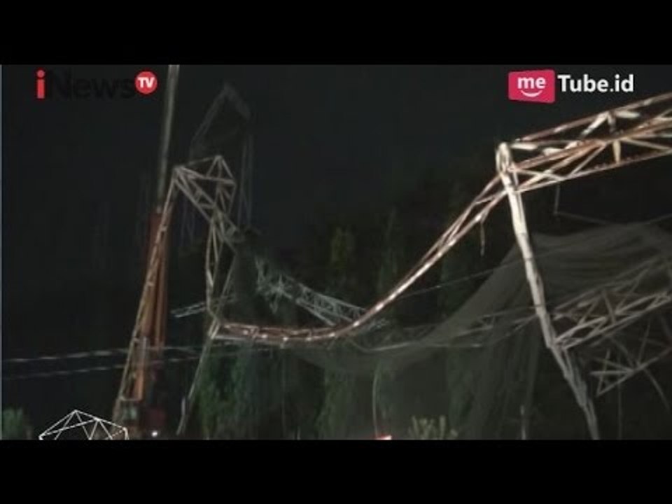 Diterpa Angin Kencang, Pagar Pembatas Lapangan Golf Roboh - iNews Pagi 04/05