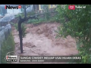 Banjir Bandang di Kabupaten Bandung Rusak Lima Rumah Warga - iNews Malam 03/05