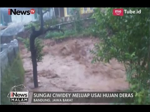 Banjir Bandang di Kabupaten Bandung Rusak Lima Rumah Warga - iNews Malam 03/05