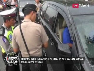 Jelang Aksi 55, Polres Tegal Gelar Razia Penyekatan Massa ke Jakarta - iNews Malam 04/05