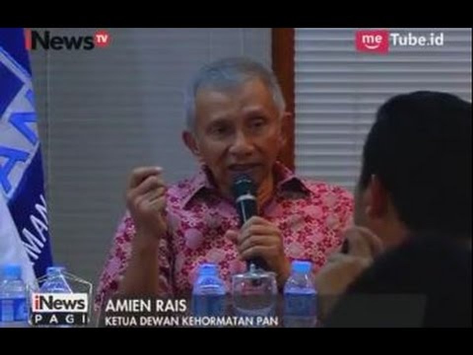 Syukuran Kemenangan Anies Sandi, Amien Rais: Jangan Jadi Presiden Dulu - iNews Pagi 04/05