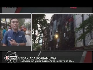 Petugas Damkar Pastikan Tidak Ada Korban Dalam Kebakaran Ruko di Melawai - iNews Pagi 04/05