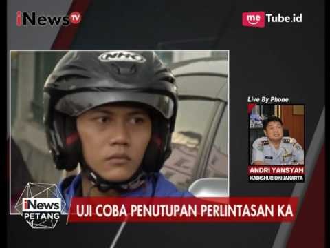 Penutupan Perlintasan KA Untuk Mencegah Kecelakaan di Perlintasan KA - iNews Petang 06/05