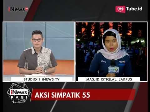 Live Report : Kondisi Terkini Majid Istiqlal Jelang Aksi Simpatik 55 - iNews Pagi 05/05