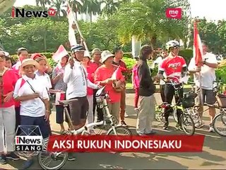 Beberapa Warga Menggelar Aksi Rukun Indonesiaku di Patung Kuda Monas - iNews Siang 06/05
