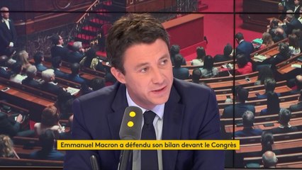 #CongresVersailles "Ce qui n’a pas été réussi c’est de faire entendre à nos concitoyens que la transformation sociale du pays et que le plus de justice sociale étaient profondément engagés" explique Benjamin Griveaux