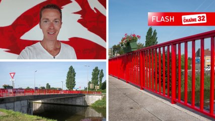 FLASH | Coudekerque-Branche - Le pont des 7 Planètes voit rouge