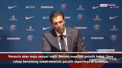 Buffon Mendukung Deschamps dan Perancis untuk Juara