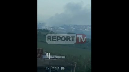 Sukth, mbeturinat prej 1 jave në flakë, banorët për Report TV: Na janë mbushur shtëpitë me tym