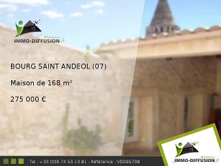 Maison A vendre Bourg saint andeol 168m2 - Proche centre ville