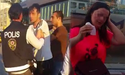 Taksim Meydanı'nda taciz iddiası: Gözyaşlarını tutamadı