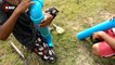 Creative Boys Make PVC Pipe Deep Hole Fish Trap To Catch A Lot Of Fish
