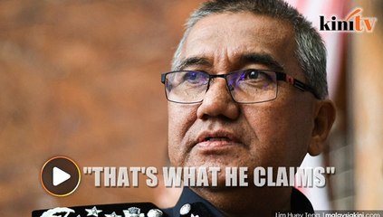 Najib can say anything he wants, says IGP