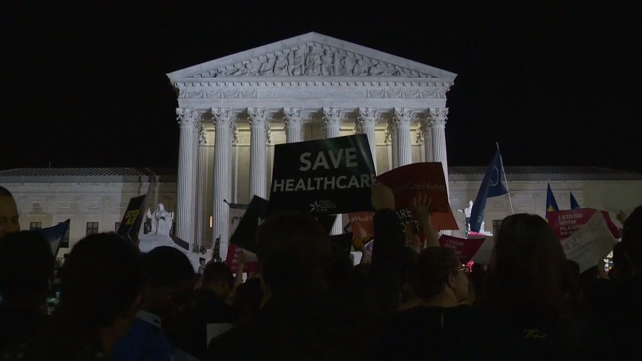 Protestas por la nueva decisión de Donald Trump