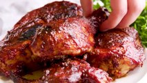 This Oven Baked BBQ Chicken is easy to make and includes a homemade no-cook barbecue sauce. It's finger licking good!WRITTEN RECIPE: