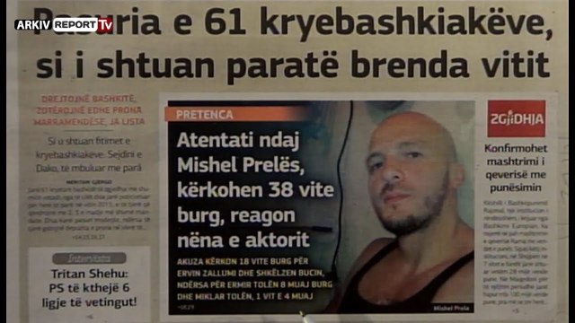 Report Tv - Emisioni Shtypi i Ditës dhe Ju, gazetat dhe telefonatat, 10 Korrik 2018