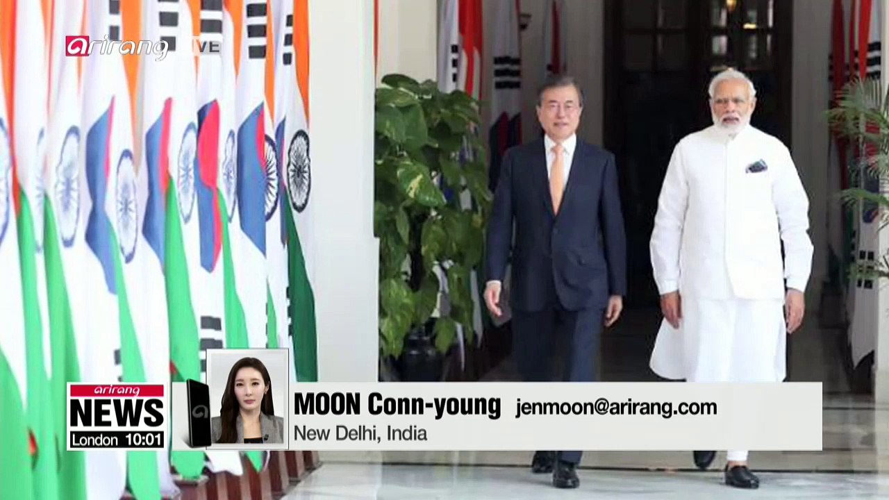 Moon, Modi adopt shared vision for people, prosperity, peace, future with eye on achieving US$50 bil. trade volume by 2030
